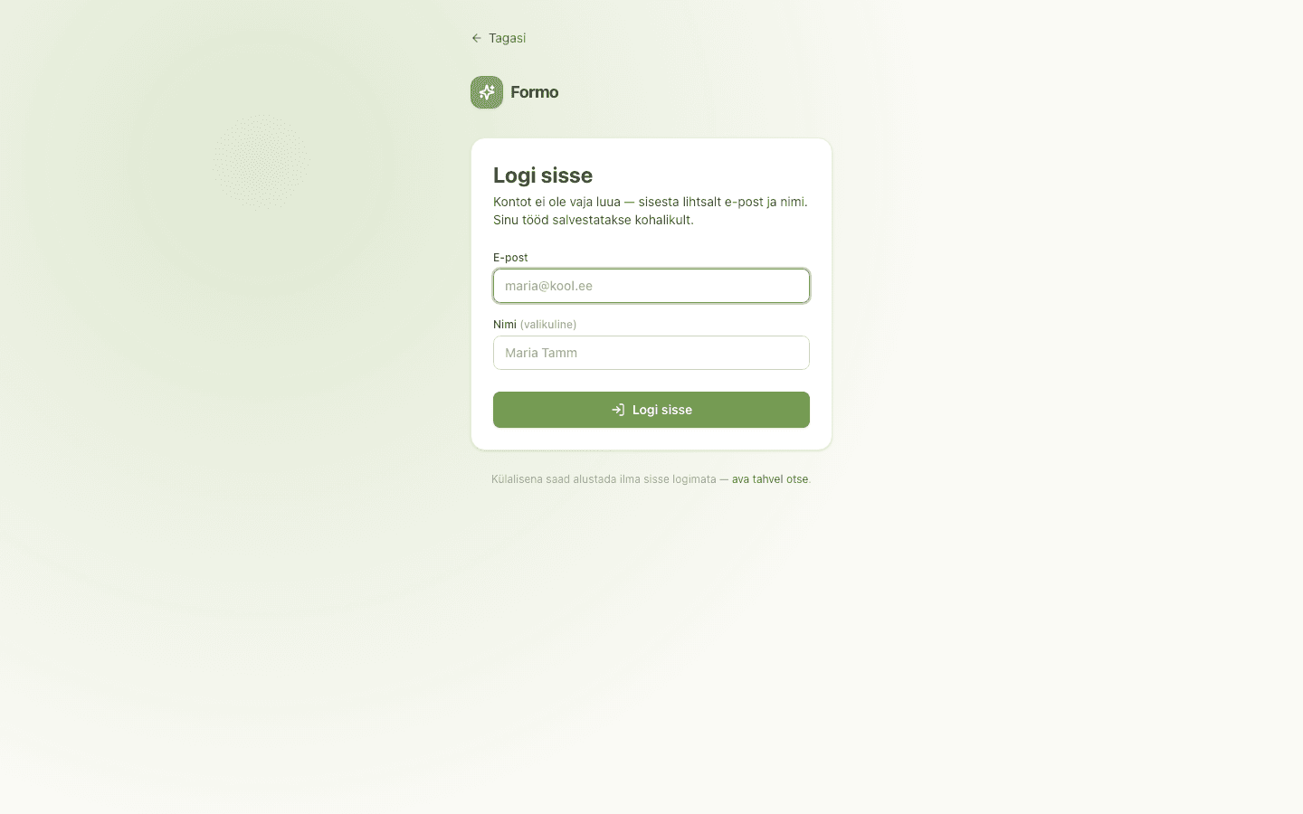 Login